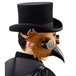 KinkHarness Masque STEAMPUNK Hibou
